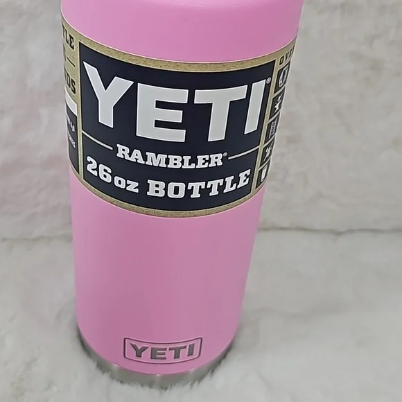 YETI Rambler 26 oz Water Bottle with Straw Cap - Power Pink - Picture 2 of 6